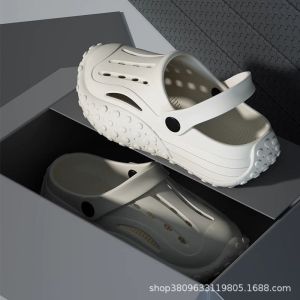 Eva Thick-Soled 4.0Cm Clog Shoes New Casual Sports Trendy Two-Way Wear Sandals For Men And Women