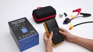 4-trong-1 Bộ khởi động khẩn cấp ô tô di động đa chức năng bơm không khí tích hợp pin dự phòng bộ khởi động pin đa chức năng bộ khởi động mạnh mẽ