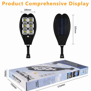 ECILY 5000W siêu sáng đèn năng lượng mặt trời ngoài trời không thấm nước siêu rộng ánh sáng đèn đường cảm biến con người cảm biến chuyển động sân đèn tường đèn đường led đèn đường lõi ngô 108 lõi đèn tường cảm biến ánh sáng ánh sáng