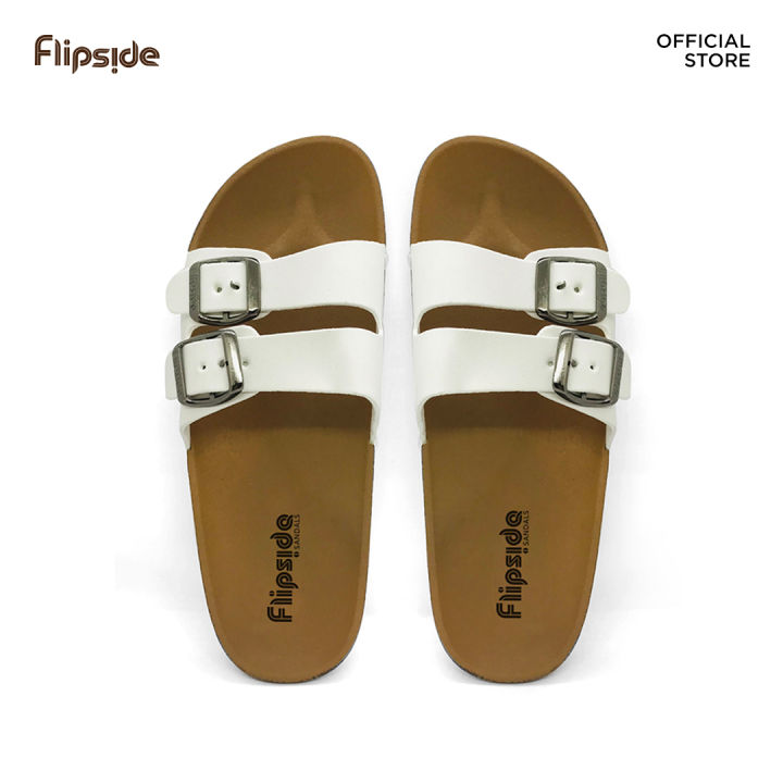 FLIPSIDE Ladies Ishana White 2-Strap Sandals Lazada Lazada PH - Main Image