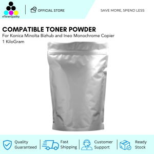 ETQ Toner Powder for Konica Minolta Bizhub and Ineo Monochrome Copier 1kg