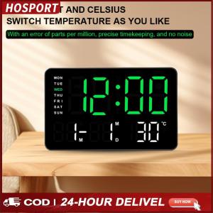 LED Digital Alarm Clock Bedside Alarm Clock Large Number Display for Home Office