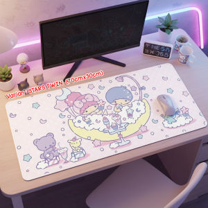 MOUSE PAD LAPTOP KOMPUTER PREMIUM MOUSEPAD PANJANG UNTUK GAMING BAHAN PU WATERPROOF ANTI AIR MOTIF KARAKTER KARTUN SANRIO HELLO KITTY CINNAMOROLL LONG STYLE STUDENT DESK MAT PLACEMAT BISA UNTUK ALAS MEJA ULTAH ULANG TAHUN UNIK LUCU | KUROMI | KMK