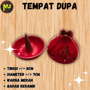 MJ Tempat Pembakaran Dupa Kerucut / Cone Bukhur Model Kuncup Bunga Teratai / Buhur Arab Lotus