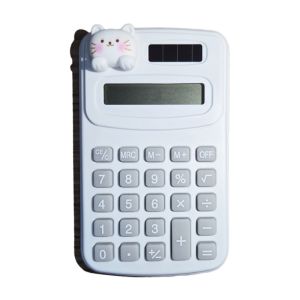 JX Random Design 8BIT Display Solar Cheap Portable Calculator School Office Cute Portable Pocket Fashion Mini Calculator