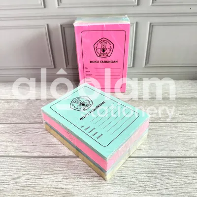 AlQolam SATU PACK ( 50 PCS ) Buku Tabungan Anak Sekolah