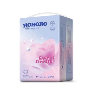 30PCS  period panties napkin diaper for menstruation sleeping pants napkin Night Prevent