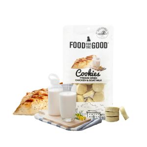 Food For The Good | FFTG - Freeze Dried Cookies Cat & Dog Treats | with Added Fruits 70g (6 Flavors)