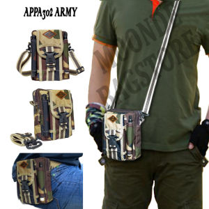 TAS SELEMPANG SABUK TACTICAL ARMY AIRSOFT SAKU KECIL PRIA SLINGBAG TAKTIS MINI APPA302 ROVER