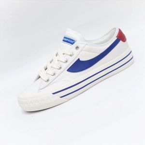 New Arrivals 38-43 Sepatu Sneakers Cowok Compass Retrograde Low White Blue