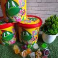 Inaco Jelly Ember Isi 50 Pcs Snack Agar per kg Ager 750 Gram 1 Dus 6 Bucket. 
