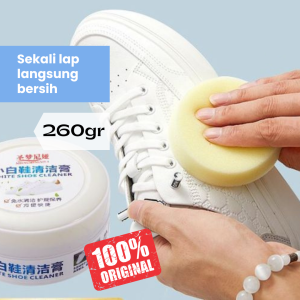 Pembersih Sepatu Putih yg Menguning Tanpa Air Krim Pemutih Sepatu Sneakers Kulit Sofa Shoes Cleaner