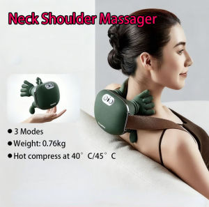 Master Hand Shoulder and Neck Massager Cervical Spine Massager Trapezius Neck Massager Hot Compress Electric Cervical