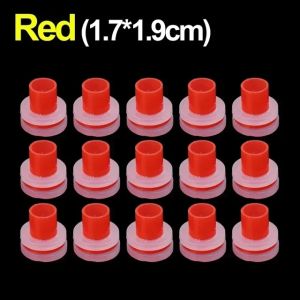Feelife 60/10Pcs Faucet Leak-proof Sealing Gaskets Silicone Washer Triangle Valve Threaded Pipe Plug Buckles Prevent Leakage Sealed Ring