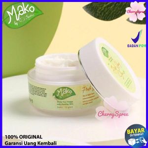 (DIST RESMI) Mako by Seris BPOM Fresh Glowy Skin Day & Night Cream Original Krim Siang Krim Malam Mencerahkan Kulit Wajah Glowing