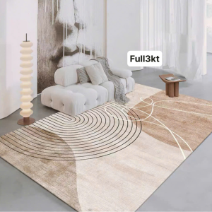 Thảm Trải Sàn Lông Cừu Panama Cao Cấp Hoạ Tiết Sang Trọng Phong Cách Châu Âu Size 1m6x2m3 và 2mx 3m