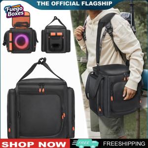 [Fuego Boxes] For Partybox Encore Essential 2 Portable Protective Case Large Capacity Portable Speaker Dust Case Shockproof Speaker Carry Bag Encore Essential