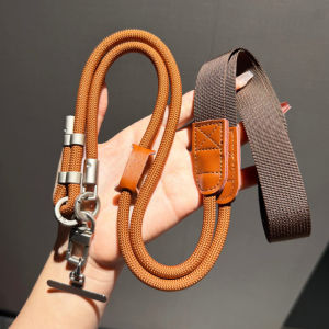 Phone Lanyard Adjustable Crossbody Strap Double Buckle Anti Theft Metal Chain Universal