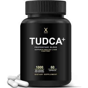 HUMANXTUDCA+1000mg Bile Salt Supports Liver Health Liver and Bile Capsules Clean-Vegan Non-GMO-Made in USA Easy-Swallow Capsules-Choline Acid