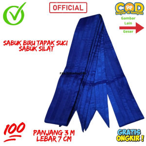 Sabuk Tapak Suci Biru /Sabuk Pemula Tapak Suci / Sabuk Silat
