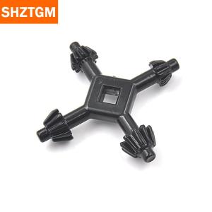 [COD] SHZTGM กุญแจชัคคุญแจรวม4ทางอเนกประสงค์สำหรับสว่านเจาะเครื่องมือกดไฟฟ้า