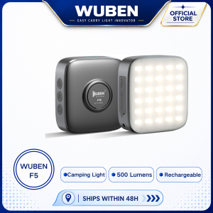WUBEN F5 Multifunctional Camping Light 500 Lumens IP64 Type-C Charging Mobile Power Bank Outdoor Camping Tent Lights