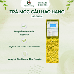 Trà Móc Câu Hảo Hạng - Lộc Tân Cương - Trà Tân Cương Thái Nguyên gói 100g