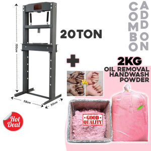 Upgraded Thickness 20Ton Heavy Duty Hydraulic Shop Press Machine Car Repair Bearing Disassembly Workshop