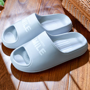 [Free Shipping] MenS Summer Slippers Quiet And Non-Slip Suitable For Home Use Bathing And Couples Thick-Soled For Indoor And Outdoor Wear In Summer