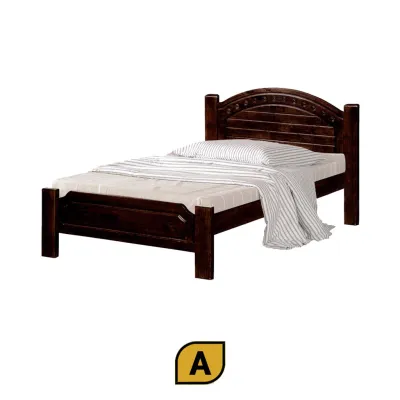 Living Mall Robby Series Single Wooden Modern Bed Frame In 12 Designs