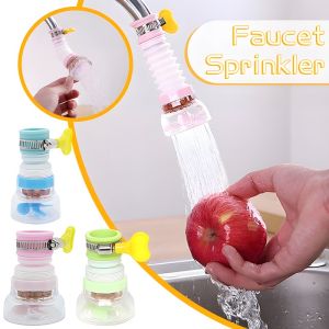 Faucet Splash-proof Head Kitchen Water Purification Filter Retractable Rotating with Maifan Stone Water-saving Faucet Filter