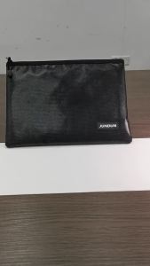 Portable Zipper Bag With Lock Fireproof Waterproof Document Envelope File Folder Cash Pouch Home Office Money Bag Safe Bag