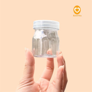 Bộ 10-> 50 Hũ nhựa đựng sữa chua kèm nắp vặn 90ml/ Dùng làm Panna Cotta...