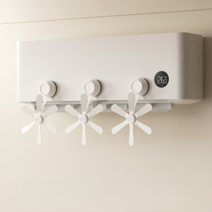 Suction Cup Air Conditioning Fan Wall-Mounted Air Vents Anti-Direct Blowing Fan Windshield Plate Home Air Guide to Send the Wind Goddess吸盘空调疏风器防直吹神器