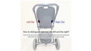 Buggy Awning Clasp For Cybex Mios 2/3 Priam 3/4 2019~2026 Stroller Roof Clamp Canopy Rod Clip Adjustable Knob Sunshade Connector