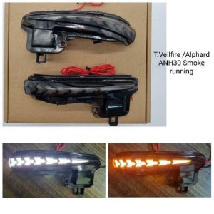 ( 2 IN 1 ) 2PCS TOYOTA Alphard/VELLFIRE ANH30 AGH30 2015-2019 SIDE MIRROR RUNNING SIGNAL LED DAY LIGHT