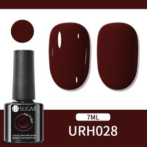 UR SUGAR 7ml Natural Nude Rubber Base Gel Nail UV Polish Milky Pink White Glitter Semi Permanent Soak Off UV LED Nails Gel Varnish