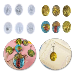 Mini hình động vật Keychain khuôn silicon Gấu/rắn/Linh Dương/con công/Câu Cá/khuôn làm bằng tay dê cho nhà decors