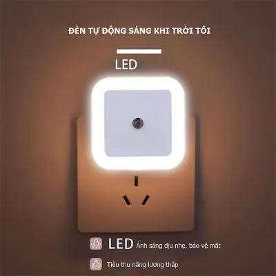 Đèn ngủ cảm ứng ánh sáng tự động tắt mở. Đèn ngủ avatar. đèn led trang trí