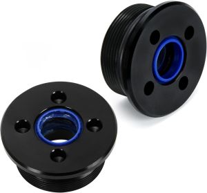 Outboard Trim Cylinder Cap Tilt End Cap 2PCS Compatible with Suzuki Yamaha 4 Cyl 6 Cyl 2 and 4 Stroke 115-300 HP Replace 64e-43821-01-00 48630-92J00 48630-94900