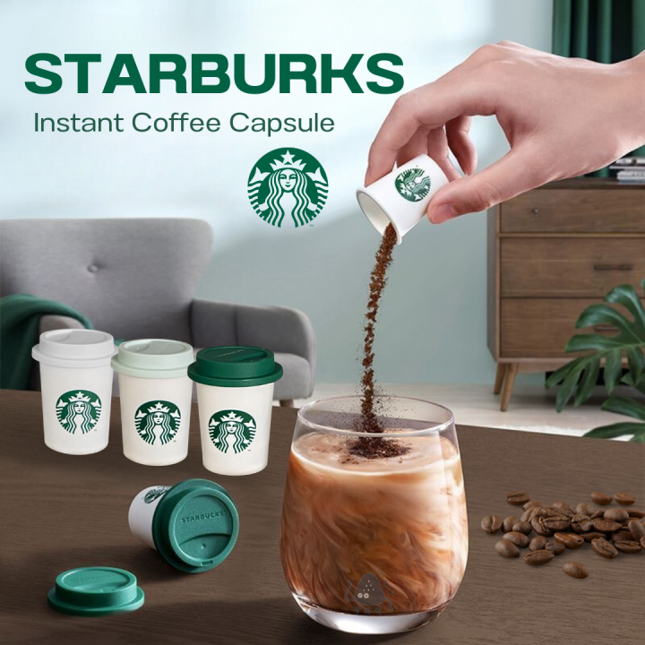 [พร้อมส่ง]กาแฟสำเร็จรูป Starbucks Instant Coffee Capsule (1แคปซูล/2.7