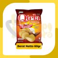QTELA - (1 PCS) QTELA 30gr Snack Keripik Singkong, Tempe, Ubi, Original, BBQ, Balado, Cabe, Rumput Laut Chiki Cemilan Anak Murah. 