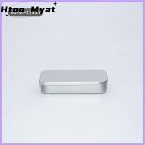 tantuoye กล่องดีบุกขนาดเล็กกล่องดีบุกรูปทรงสี่เหลี่ยมผืนผ้ากล่องเก็บยาเม็ดแบบกดทำจากดีบุก