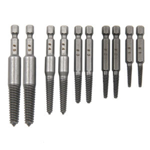 Damaged Screw Extractor Set Stripped Screw Extractor For Hexagon Screws Broken-Bolt Extractor