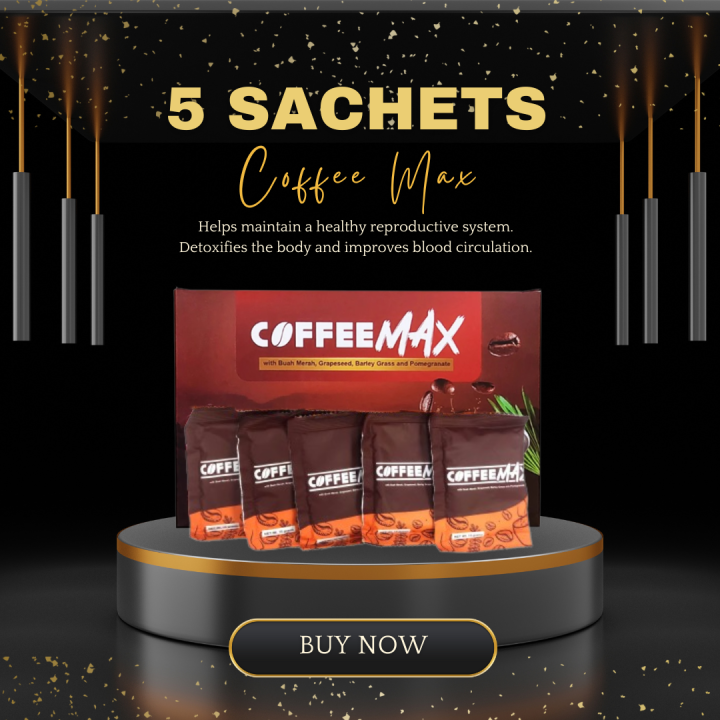 5 SACHETS / ORIGINAL / COFFEE MAX | Lazada PH