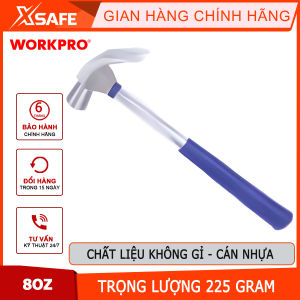 Búa đóng nhổ 225gram (8OZ) cán bọc nhựa Workpro - WP241001