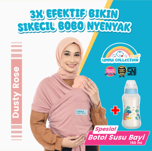 Gendongan Bayi Dusty Rose