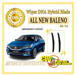 All New Baleno Wiper DNA Hybrid Blade Series Ukuran 26 14 HARGA SEPASANG