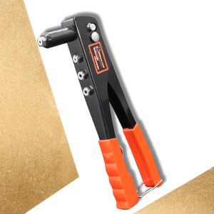 คีมรีเวท คีมย้ำรีเวท ขนาด 10 นิ้ว สำหรับยิงลูกรีเวท คีมรีเวท แถมลูกยิ่งรีเวท 4 ขนาด สินค้าคุณภาพดี อลูมิเนียม จับสบายมือ( Hand Riveter )