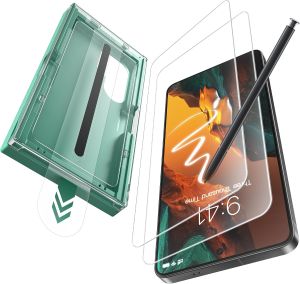 2 Pack Screen Protector for Samsung Galaxy S26 Ultra 6.9" (2026) 9H+ Tempered Glass Fingerprint Compatible Auto-Alignment Install Kit HD Clear Case Friendly